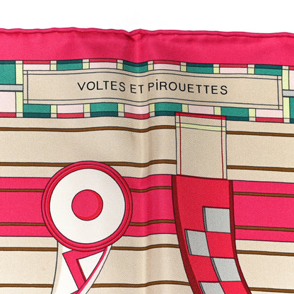 Hermes Silk Voltes Et Pirouettes Scarf 90 5 of 6