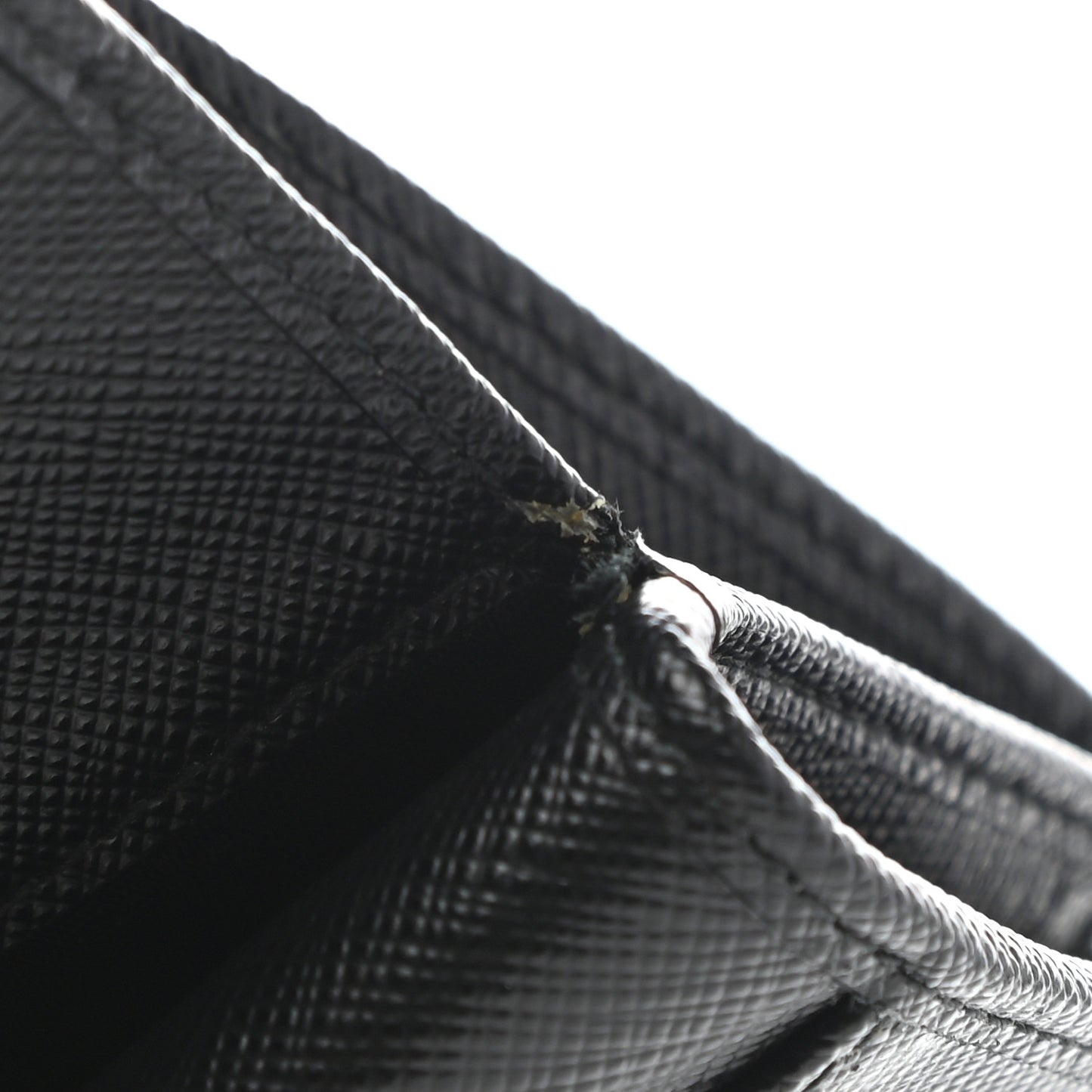 Saffiano Metal Compact Wallet Black
