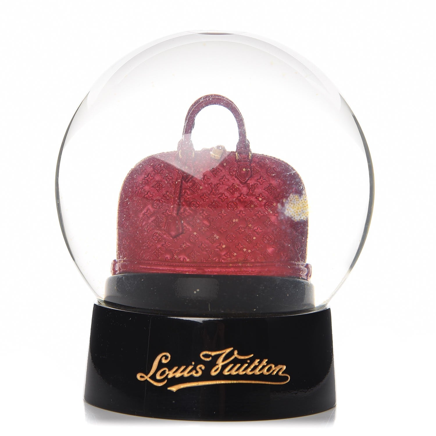 Louis Vuitton Alma Snow Globe Boule A Neige Rouge 1 of 5
