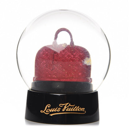 Louis Vuitton Alma Snow Globe Boule A Neige Rouge 1 of 5
