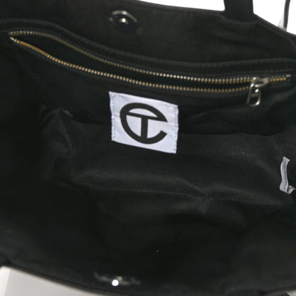 Telfar Vegan Leather Medium Shopping Bag Black 5 of 7