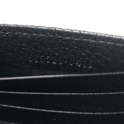 Gucci Dollar Calfskin Interlocking G Chain Wallet Black 6 of 10