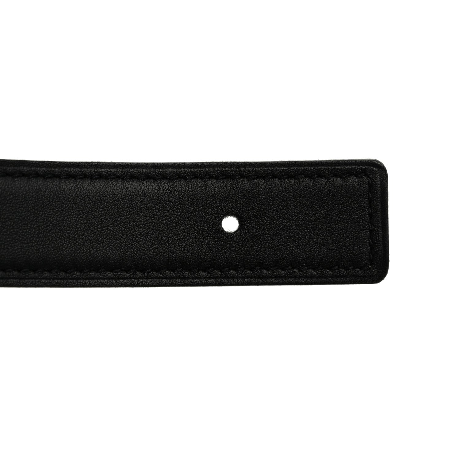 Hermes Swift Epsom 24mm Mini Constance H Belt 75 Black Etoupe 7 of 9