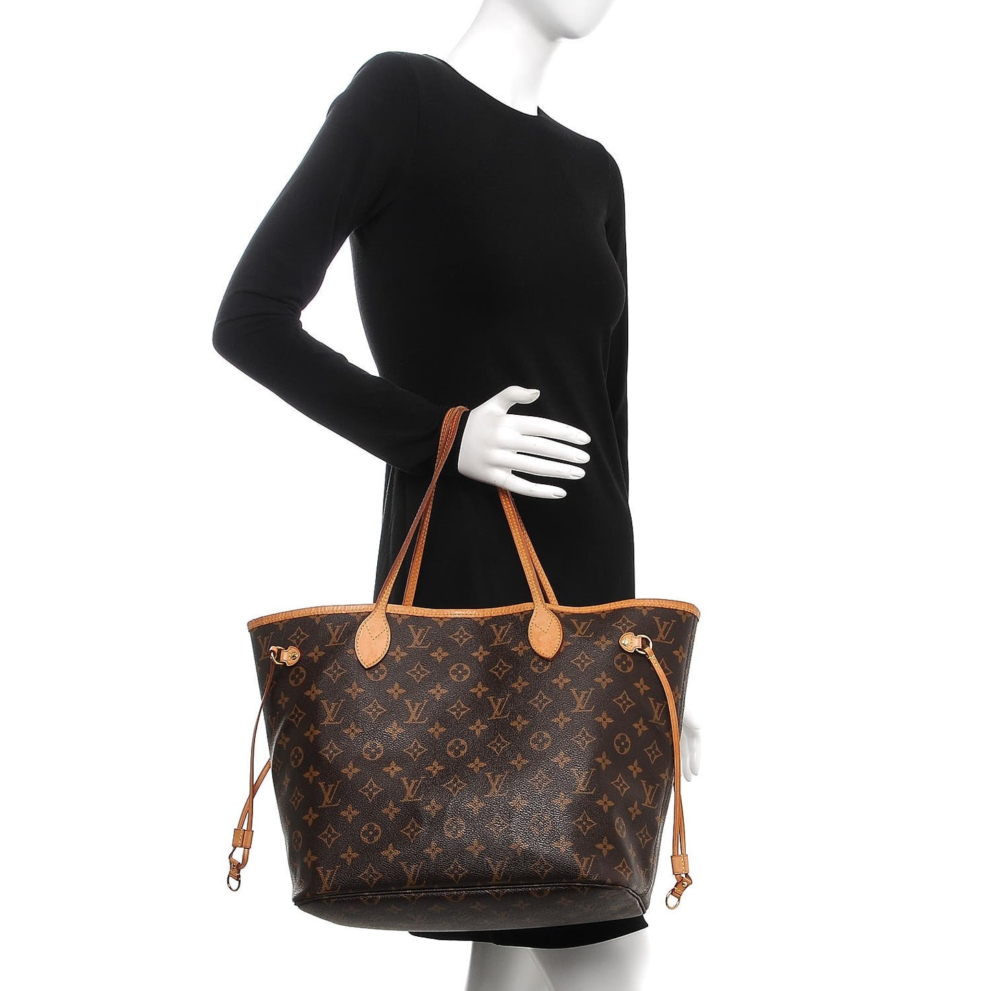 Monogram Neo Neverfull MM Cherry