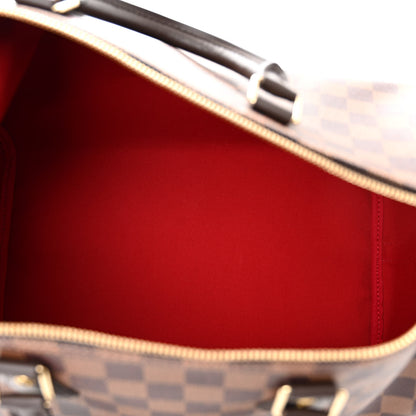 Louis Vuitton Damier Ebene Speedy Bandouliere 35 5 of 10