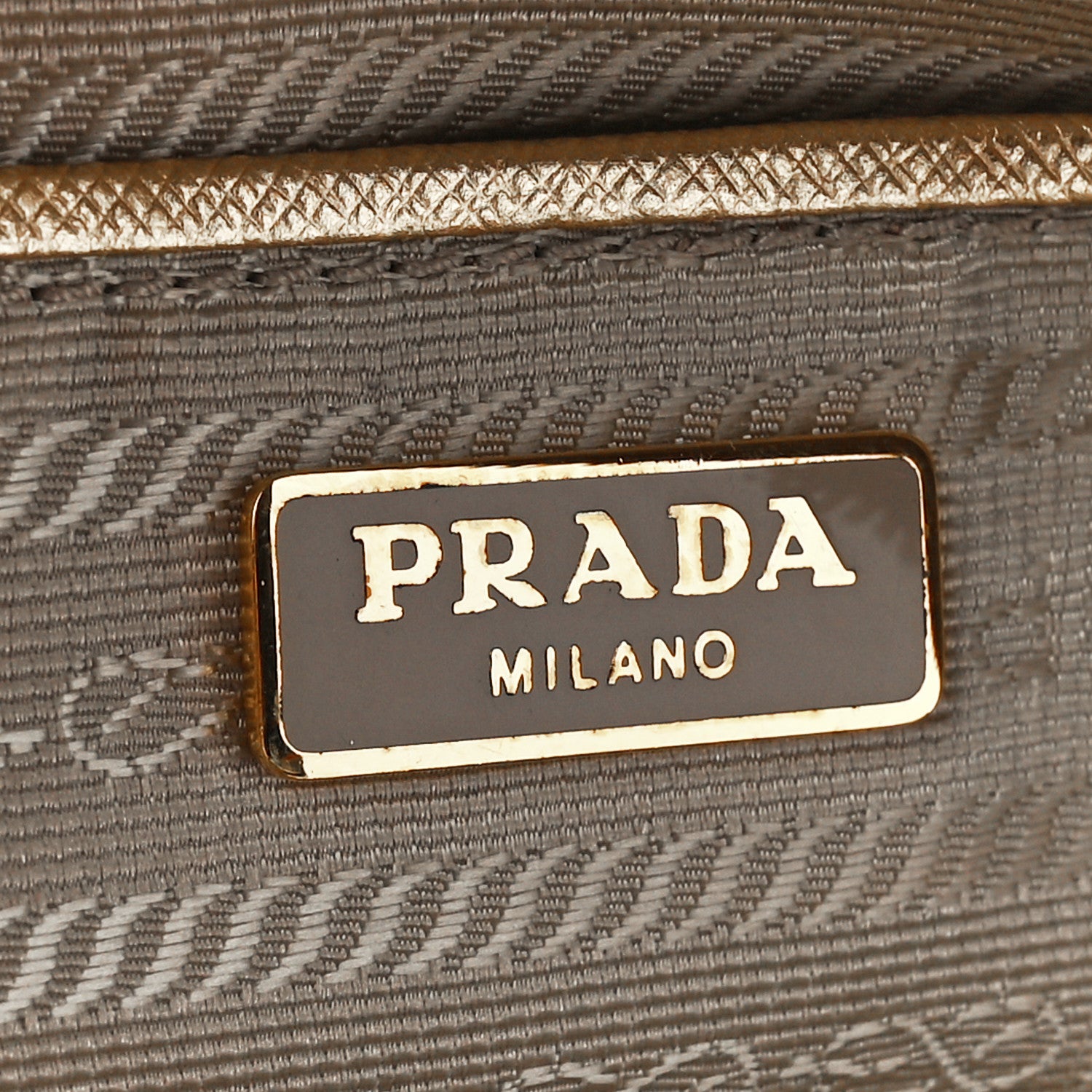 Prada Metallic Saffiano Mini Camera Crossbody Platino 6 of 11