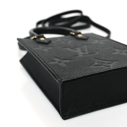 Louis Vuitton Empreinte Monogram Giant Petit Sac Plat Black 7 of 8