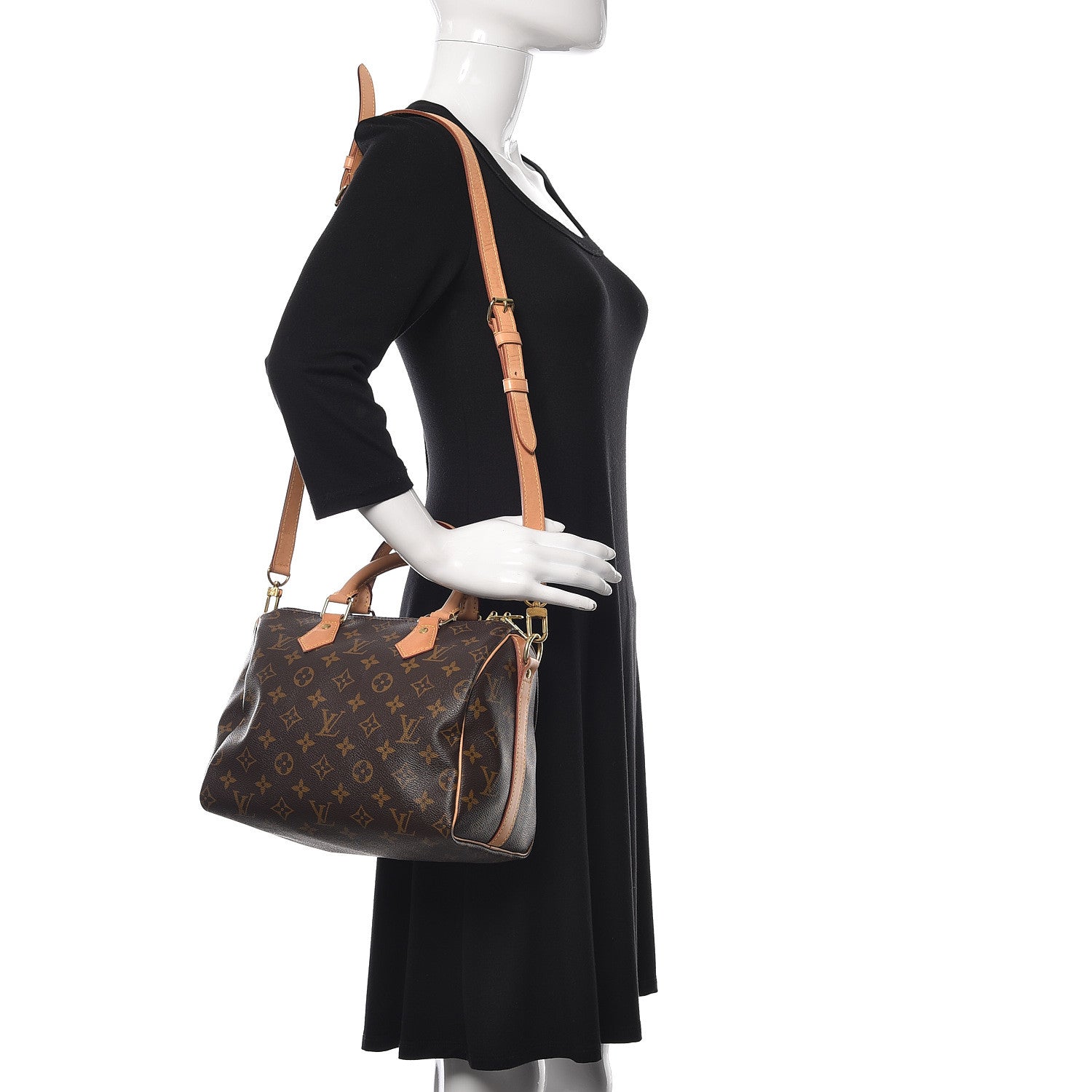 Louis Vuitton Monogram Speedy Bandouliere 25 2 of 14