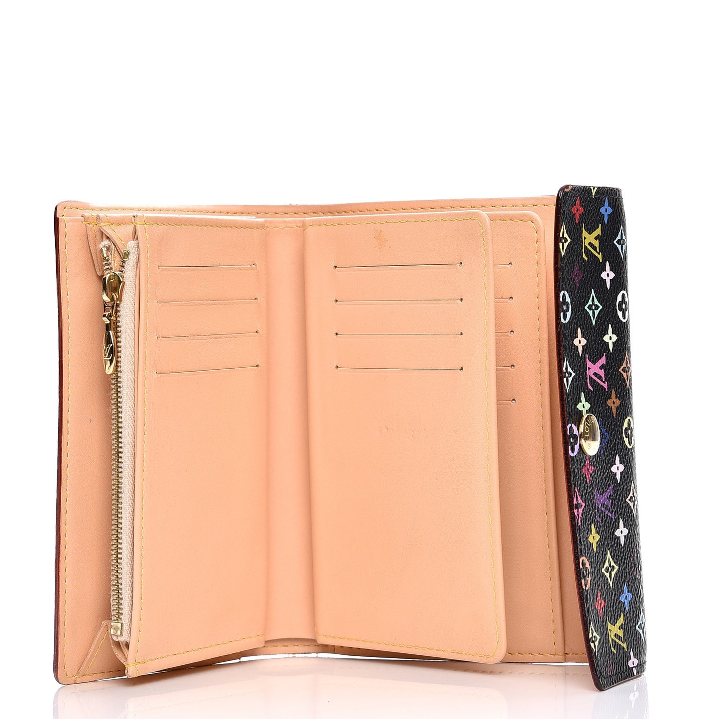 Monogram Multicolor Alexandra Wallet Black