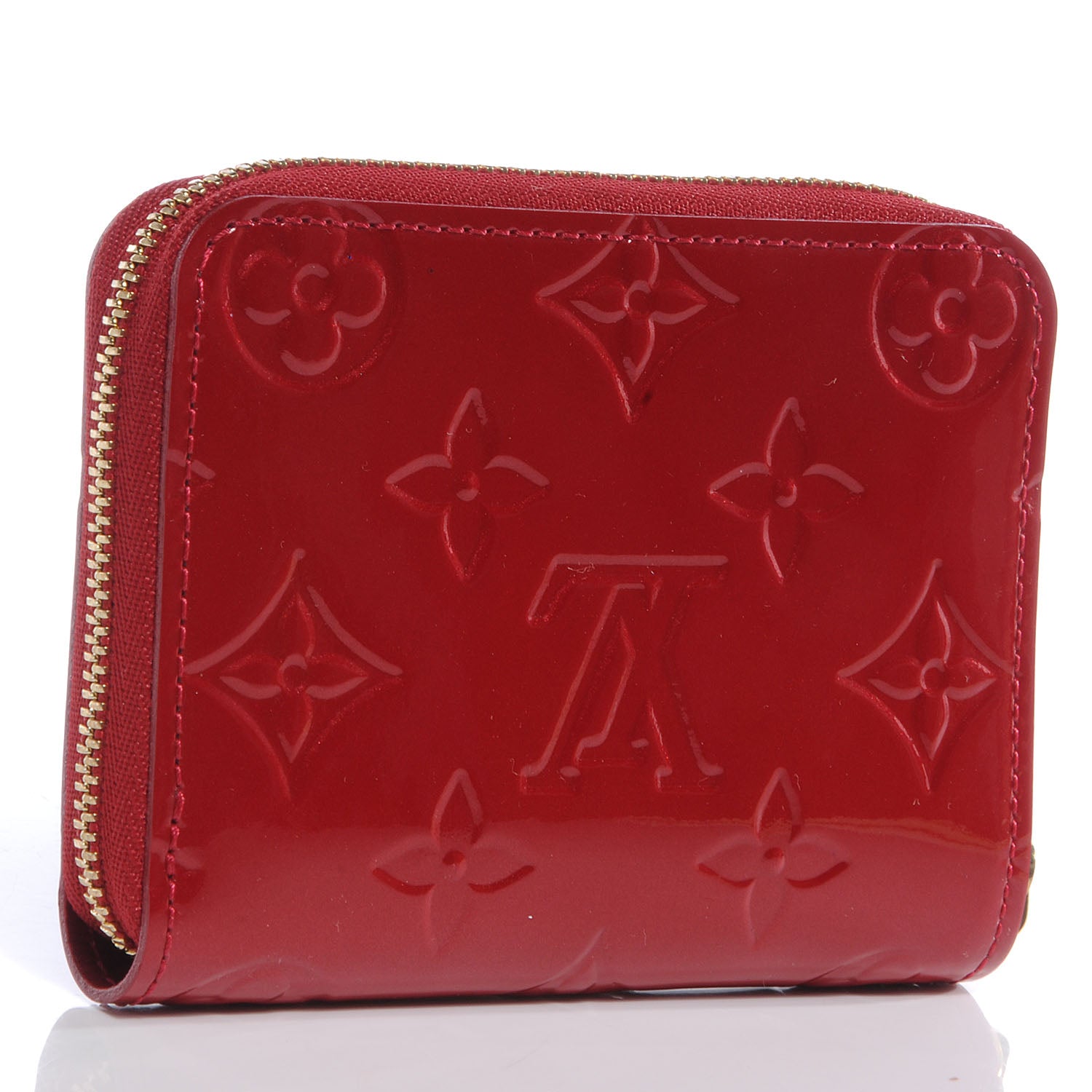 Louis Vuitton Vernis Zippy Coin Purse Pomme D'Amour 3 of 8