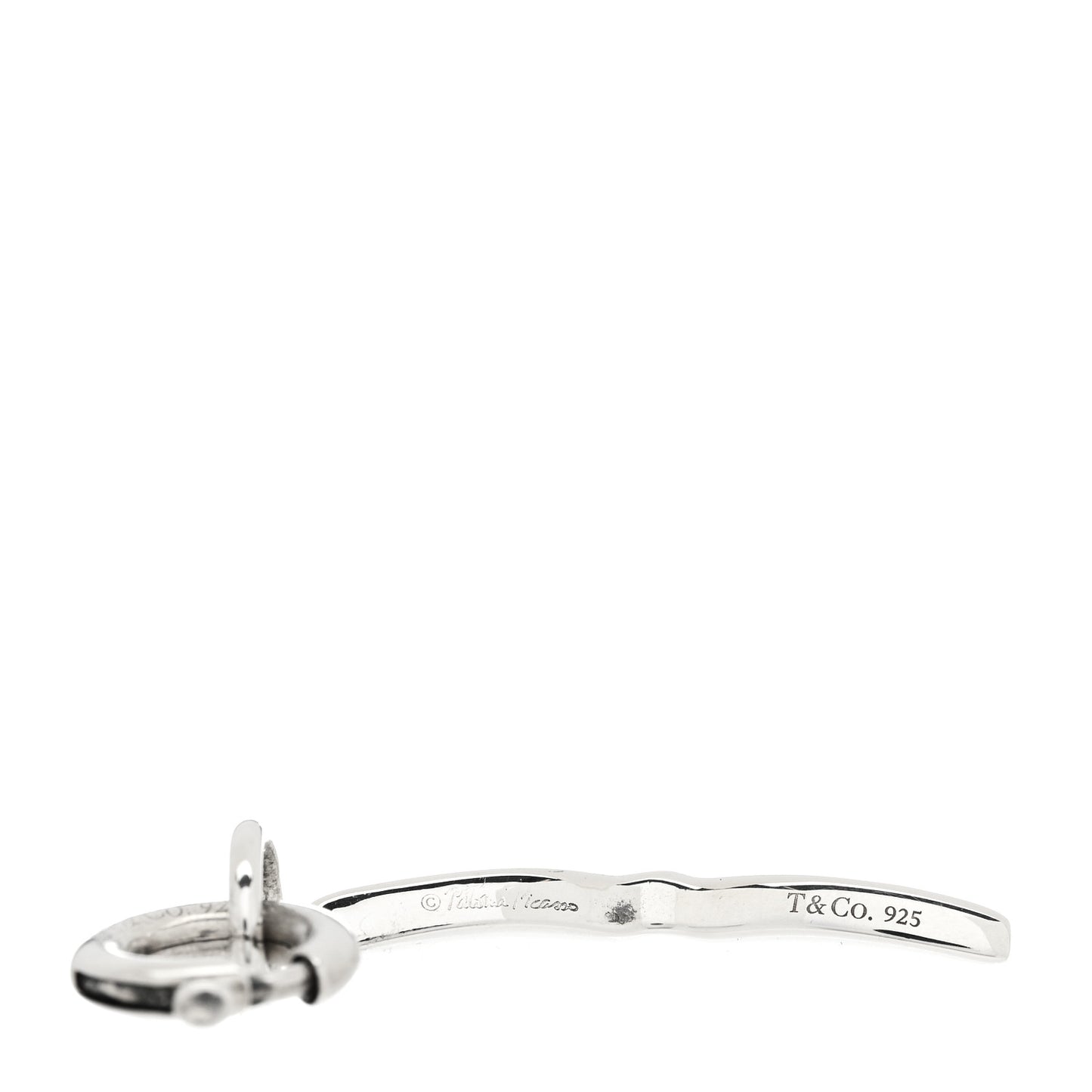 Sterling Silver Enamel Sunglasses Charm Black