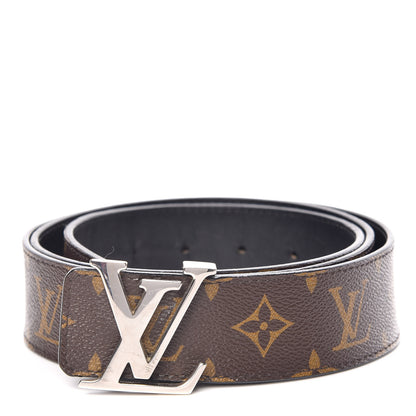 Louis Vuitton Monogram 40mm LV Initiales Belt 110 44 1 of 8