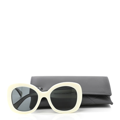 Chanel Acetate Sunglasses 71414A White 10 of 10