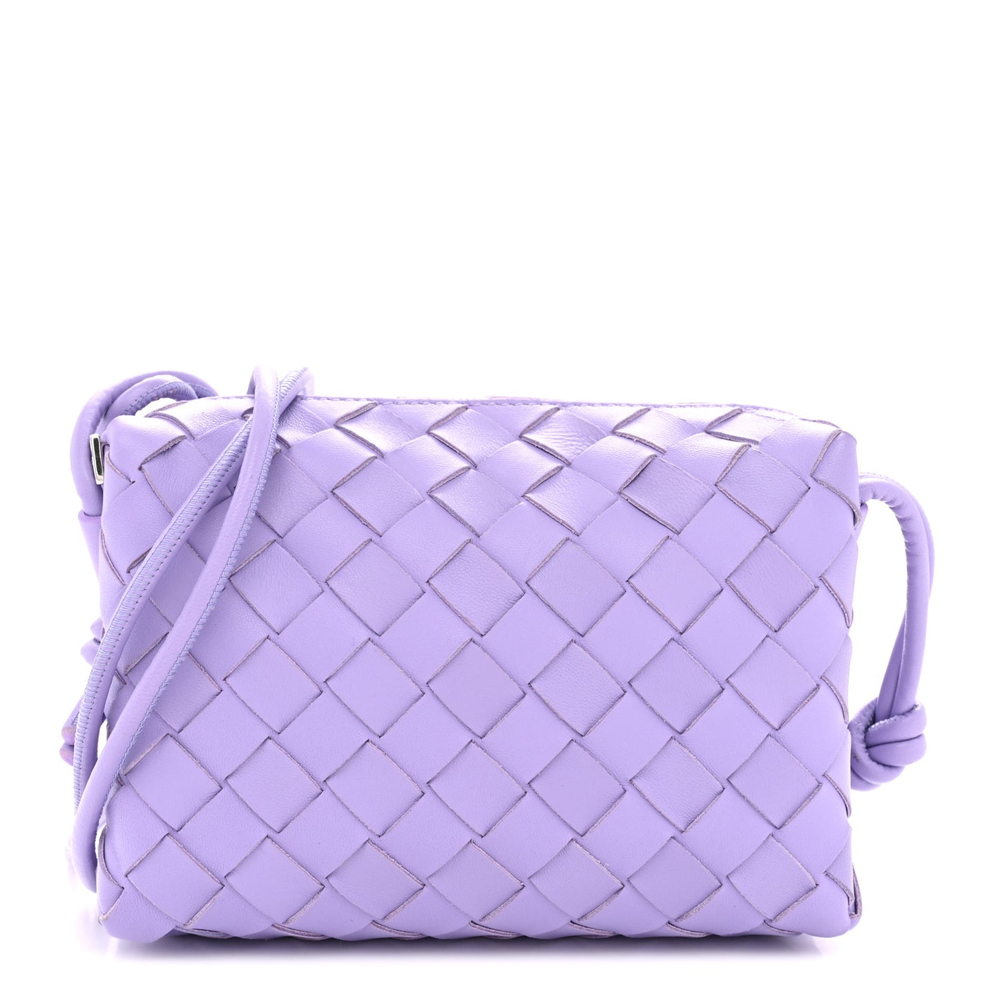 Nappa Intrecciato Mini Loop Camera Bag Wisteria