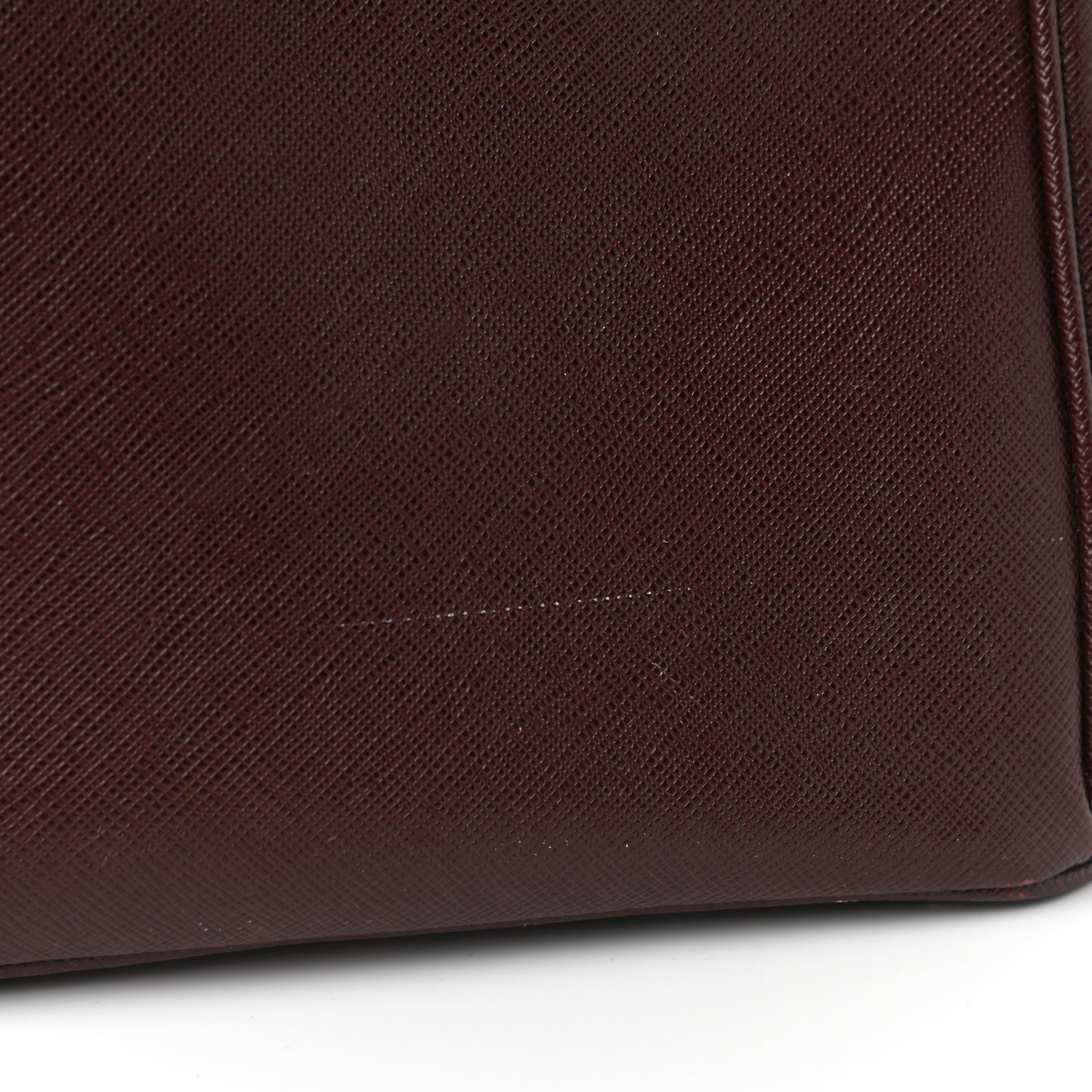 Saffiano Small Galleria Double Zip Tote Granato
