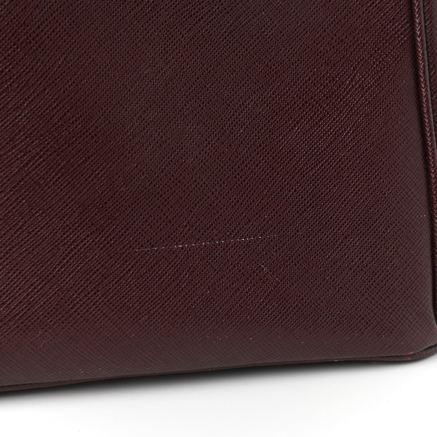 Prada Saffiano Small Galleria Double Zip Tote Granato 14 of 19