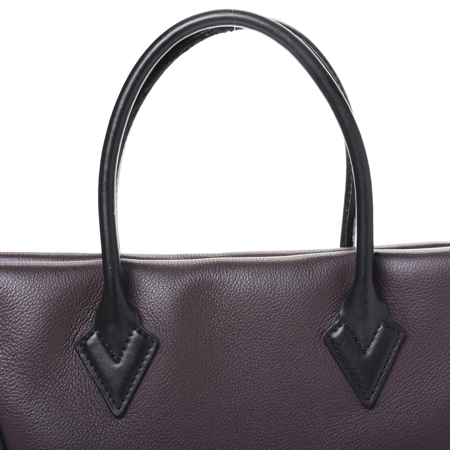 Veau Cachemire Monogram Tote W PM Chocolate