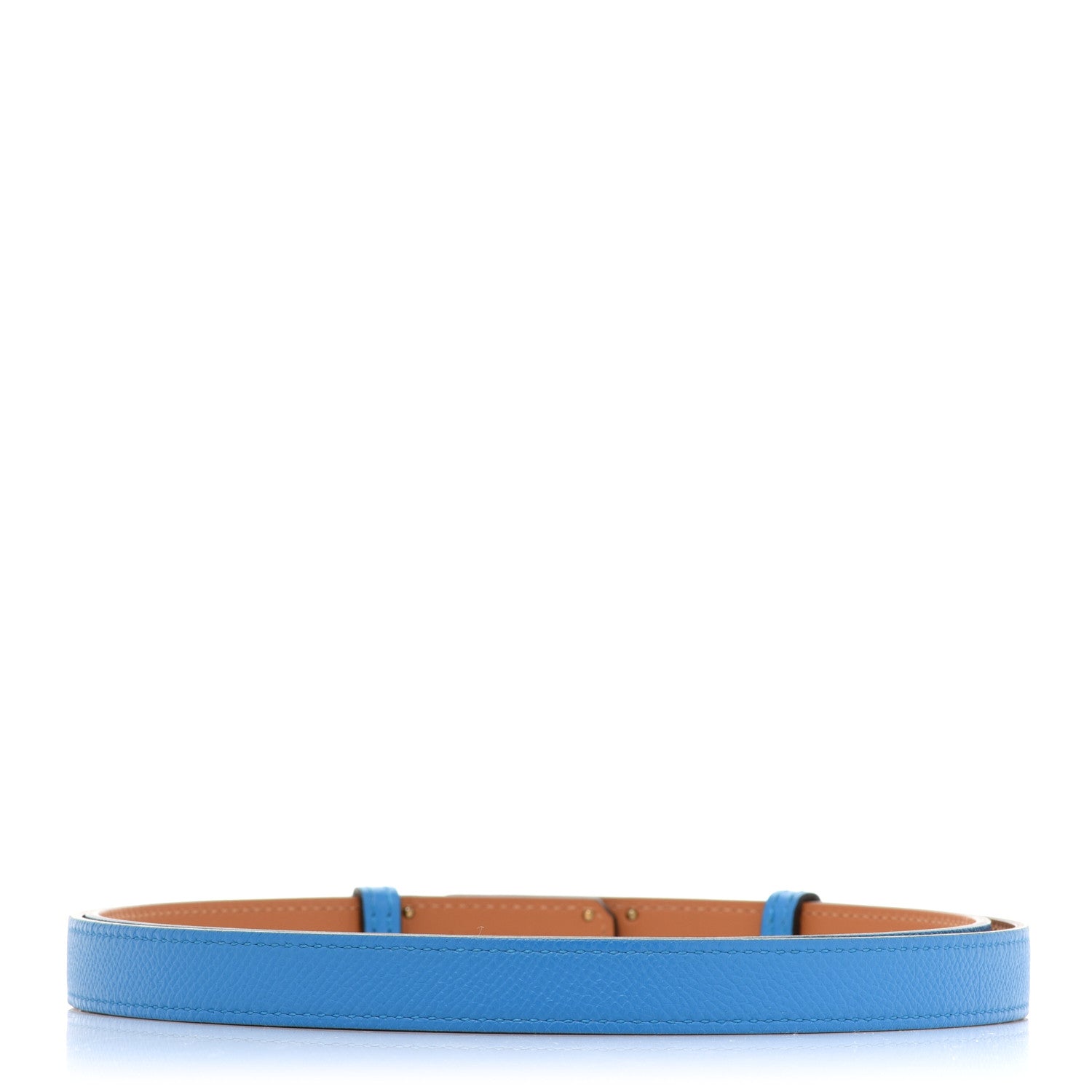 Hermes Epsom Kelly Belt Bleu Zanzibar 2 of 4
