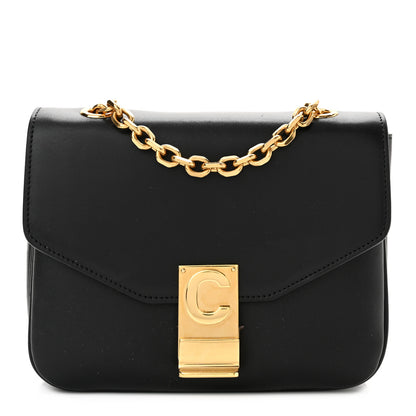 Celine Shiny Calfskin Small C Bag Black 1 of 11