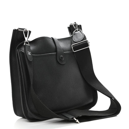 Hermes Taurillon Clemence Evelyne III PM Black 3 of 10