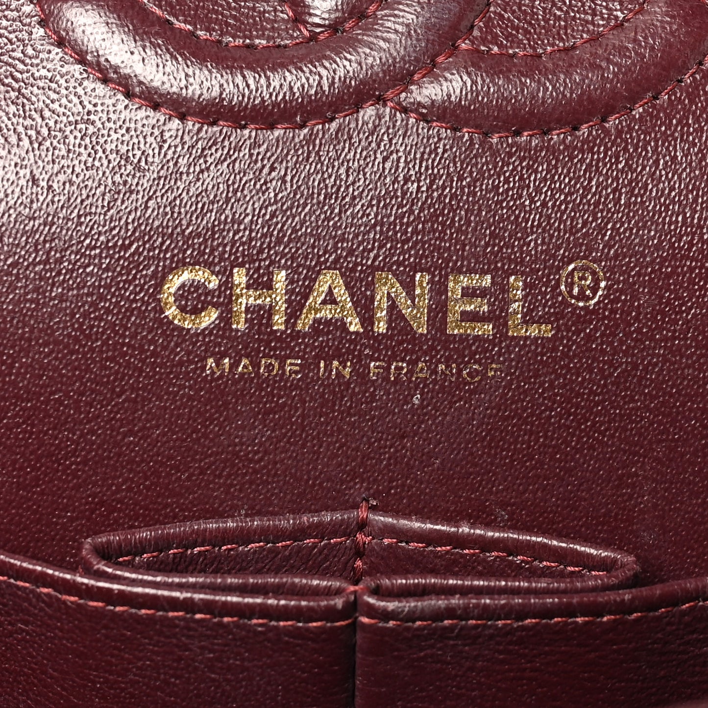 Lambskin Quilted Small Double Flap Black