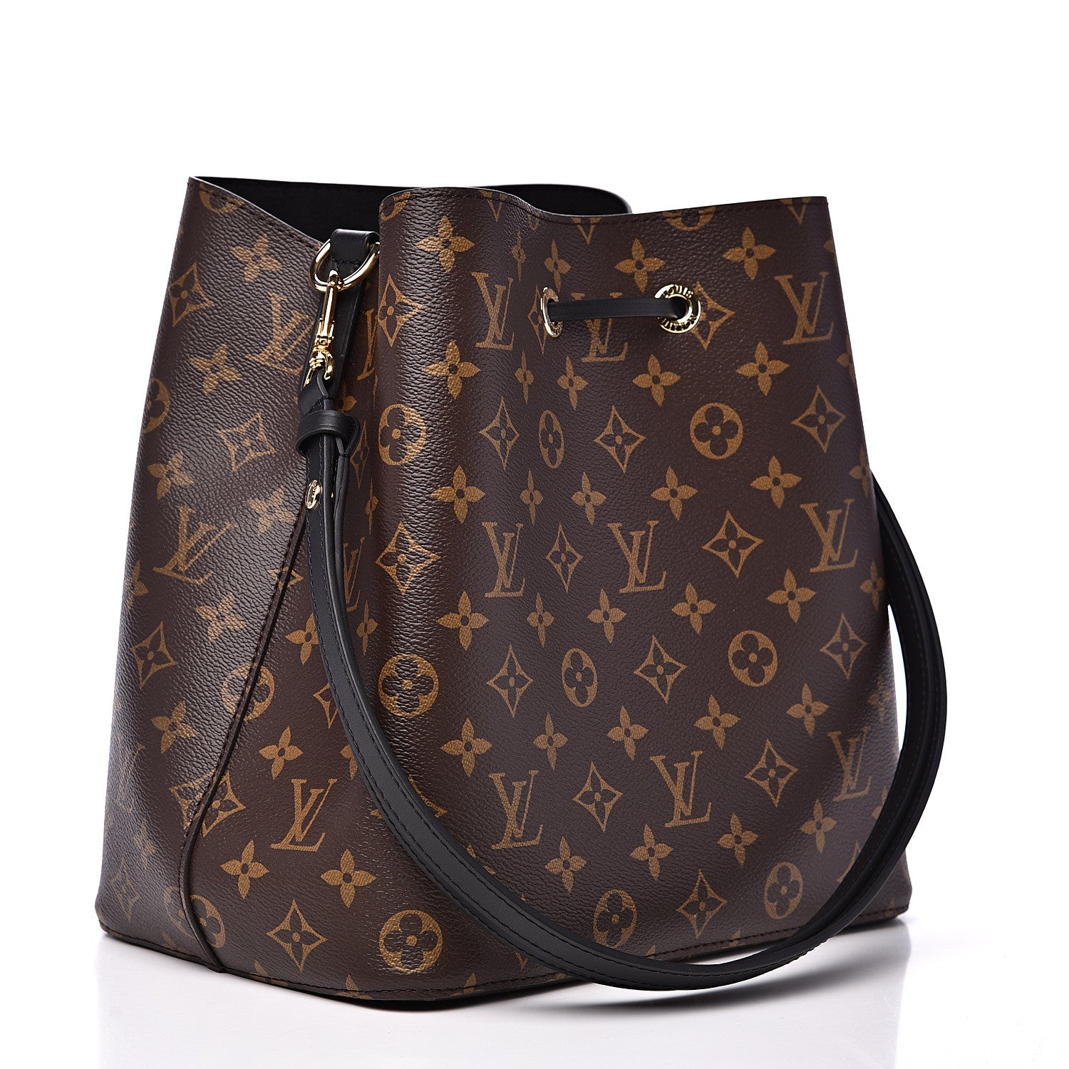 Louis Vuitton Monogram Neonoe MM Black 2 of 7