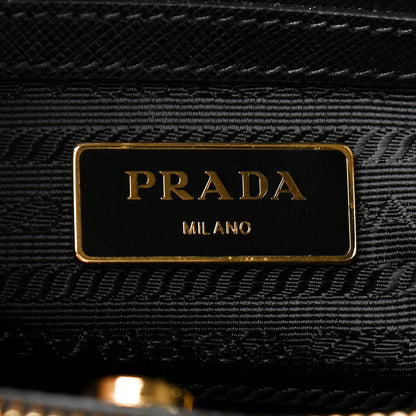 Prada Saffiano Lux Medium Tote Black 6 of 12