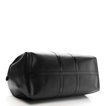 Louis Vuitton Epi Keepall 55 Black 4 of 12