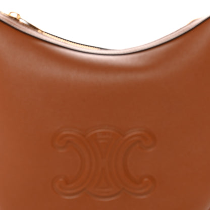 Celine Supple Calfskin Small Triomphe Heloise Shoulder Bag Tan 8 of 10
