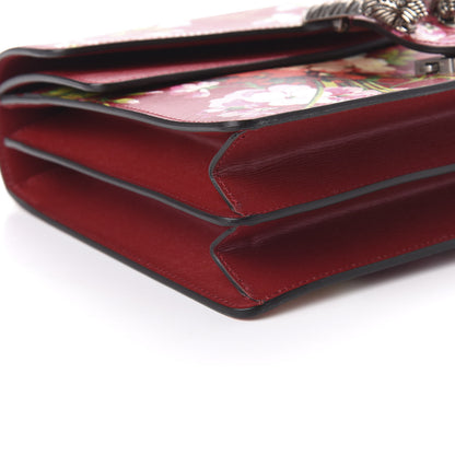 Gucci Calfskin Blooms Print Medium Dionysus Shoulder Bag Romantic Cherry Multicolor 6 of 10