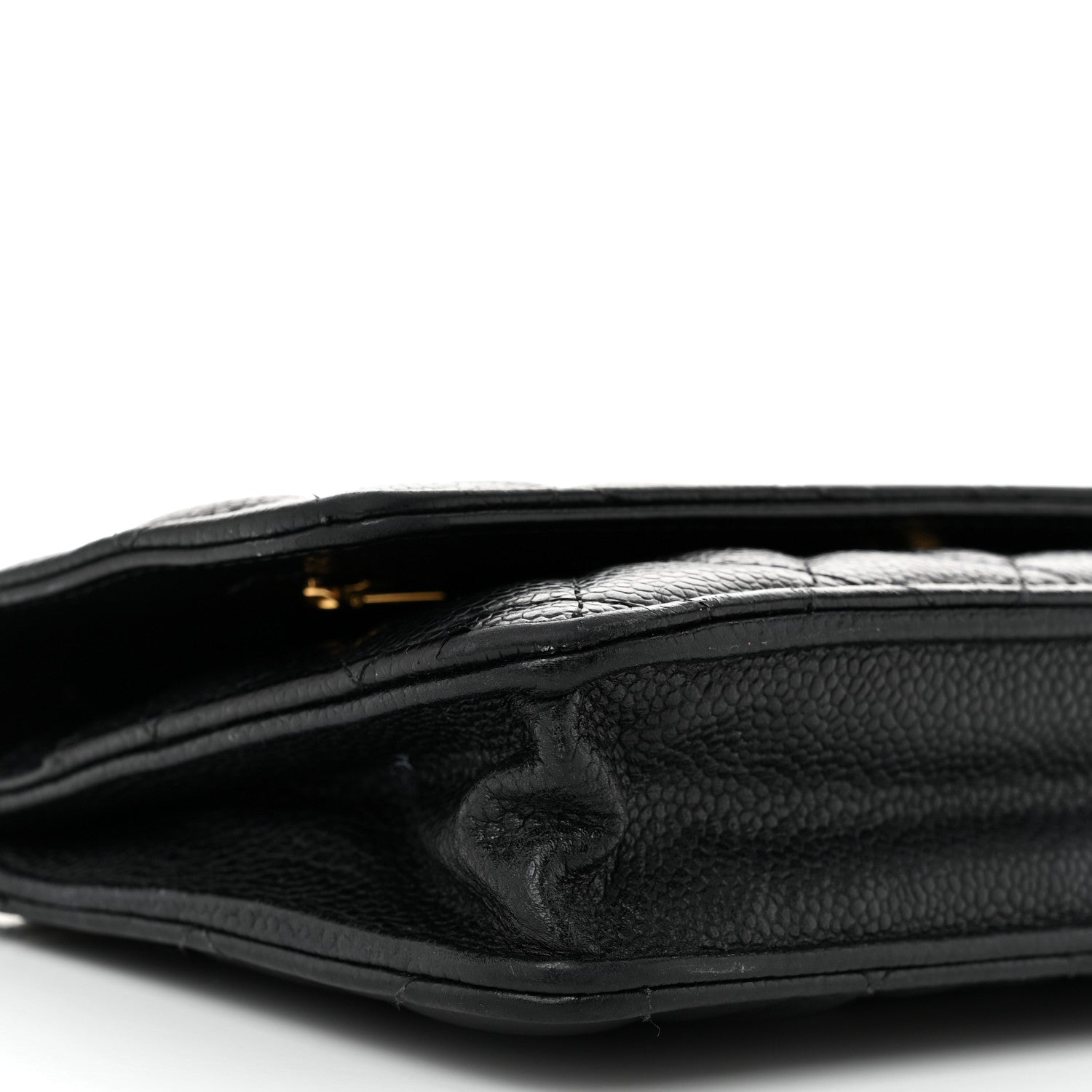 Chanel Caviar Quilted Wallet on Chain WOC Black 10 of 15