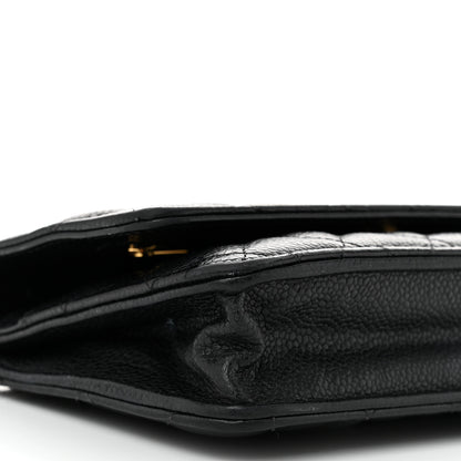 Chanel Caviar Quilted Wallet on Chain WOC Black 10 of 15