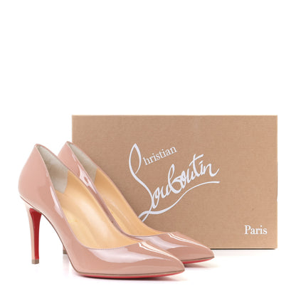 Christian Louboutin Patent Pigalle 85 Pumps 39.5 Nude 11 of 11