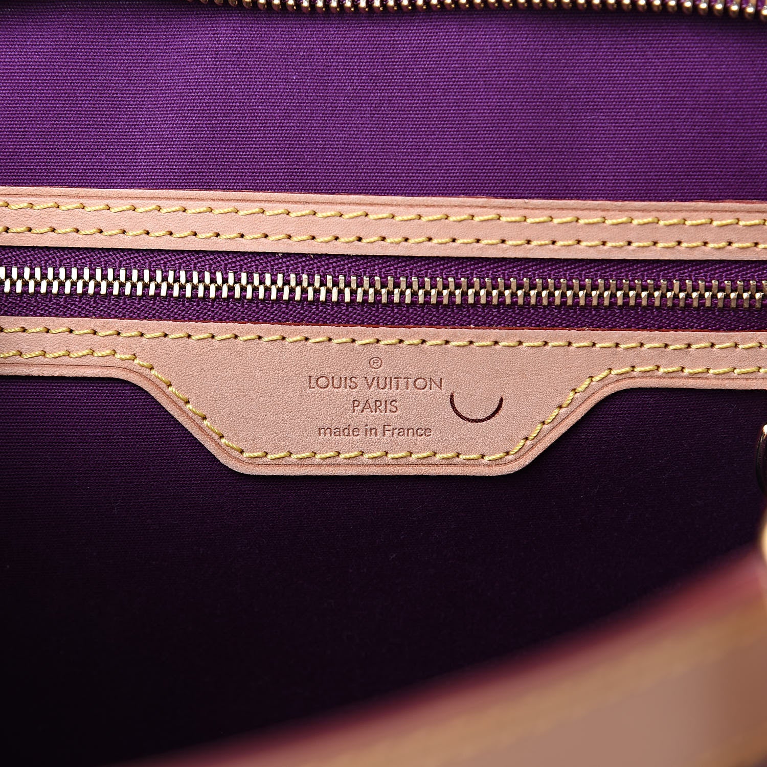 Louis Vuitton Vernis Brea MM Amethyste 6 of 11