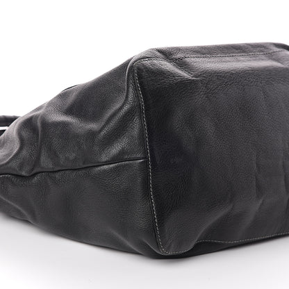 Chloe Calfskin Large New Marcie Tote Black 7 of 8