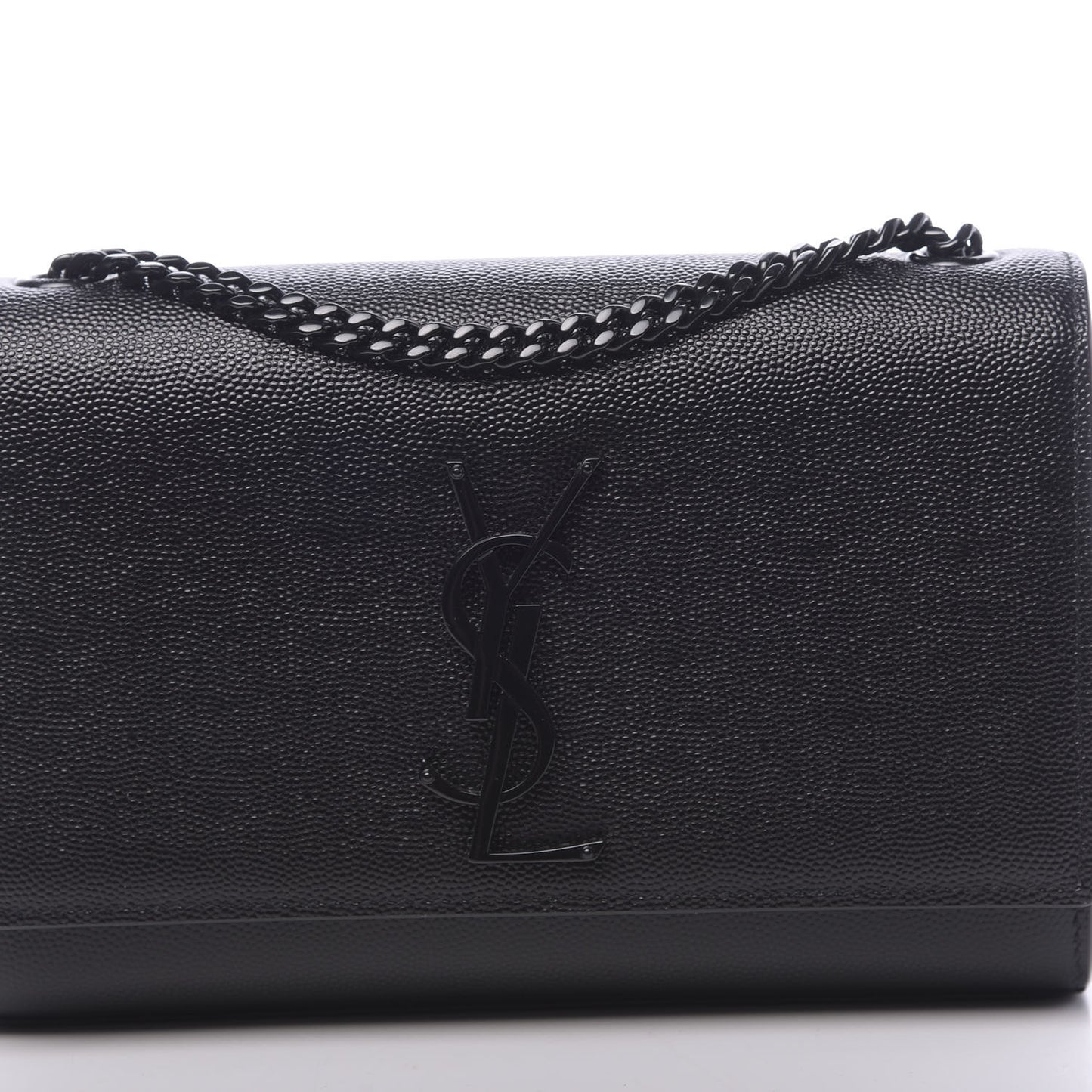 Grain De Poudre Small Monogram Kate Satchel Black