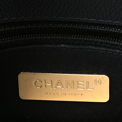 Chanel Grained Calfskin Small Stitched Flap Black 6 of 11