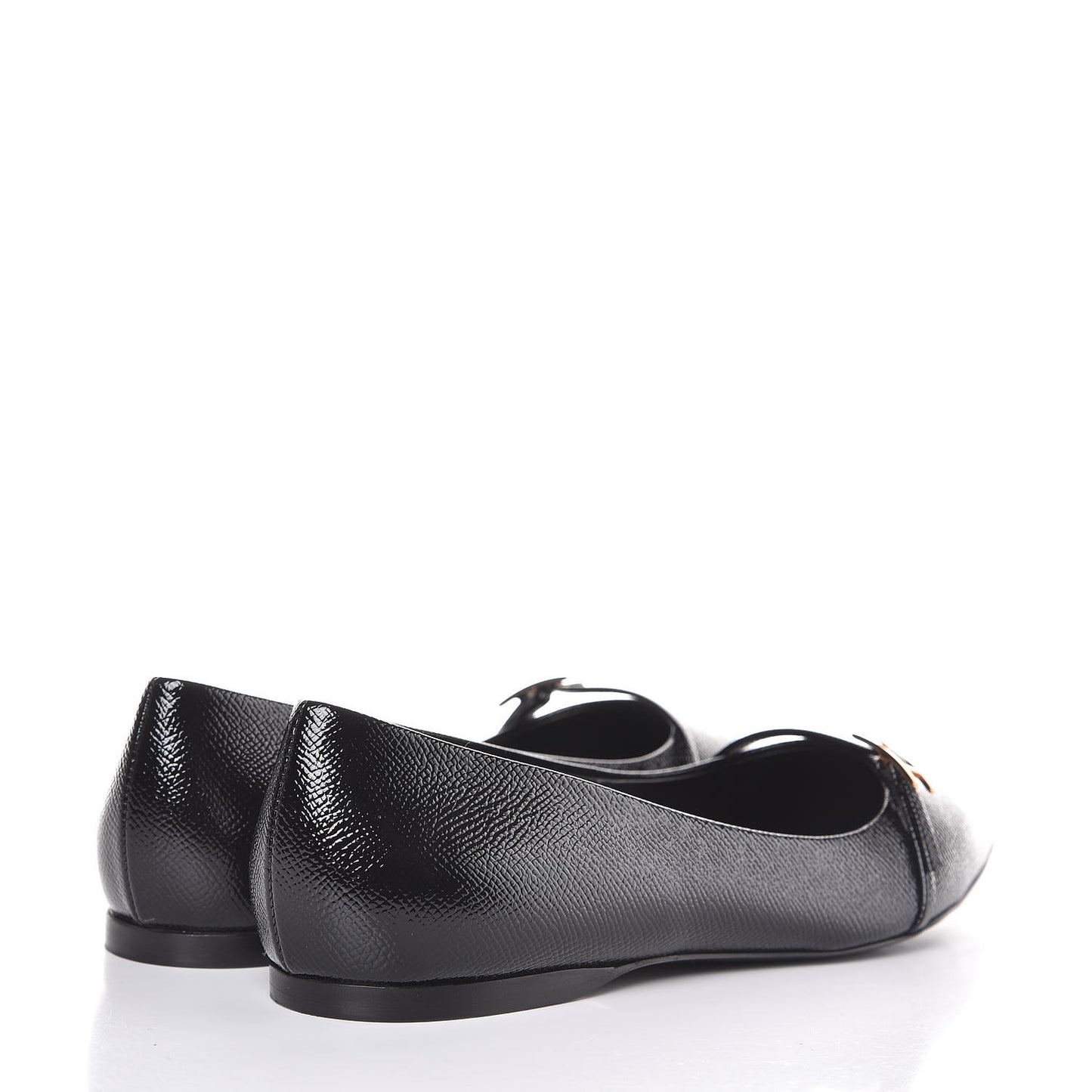 Patent Epsom Laura Ballerina Flats 38.5 Black