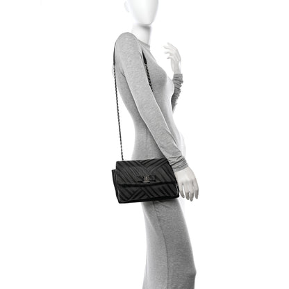 Salvatore Ferragamo Calfskin Studded Gelly Bag Black 2 of 9