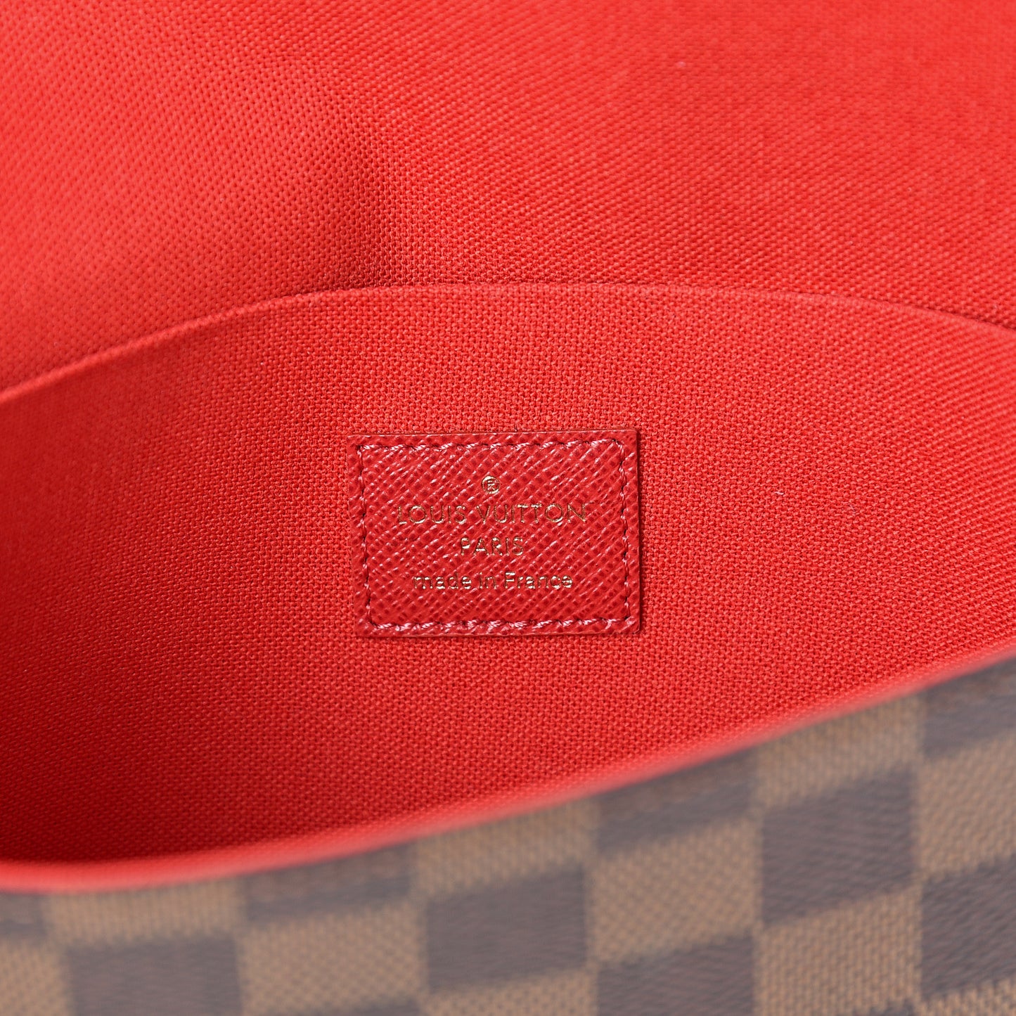 Damier Ebene Pochette Felicie Chain Wallet