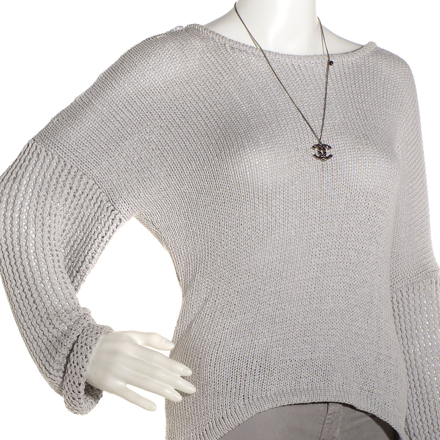 Ruthenium CC Necklace Black Purple
