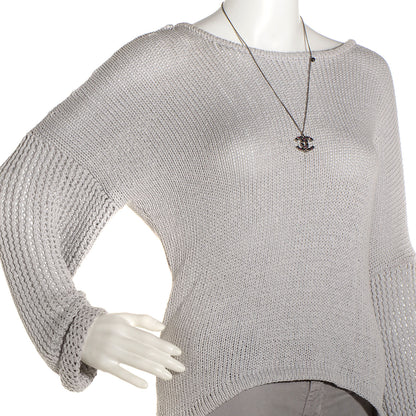 Chanel Ruthenium CC Necklace Black Purple 2 of 7