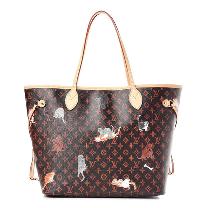 Louis Vuitton Catogram Neverfull MM Marron 3 of 11