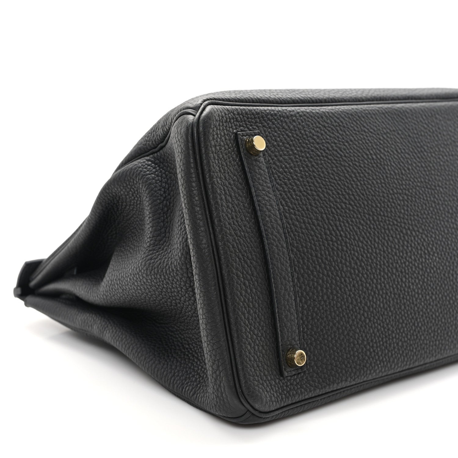 Hermes Taurillon Clemence Birkin 35 Black 9 of 11