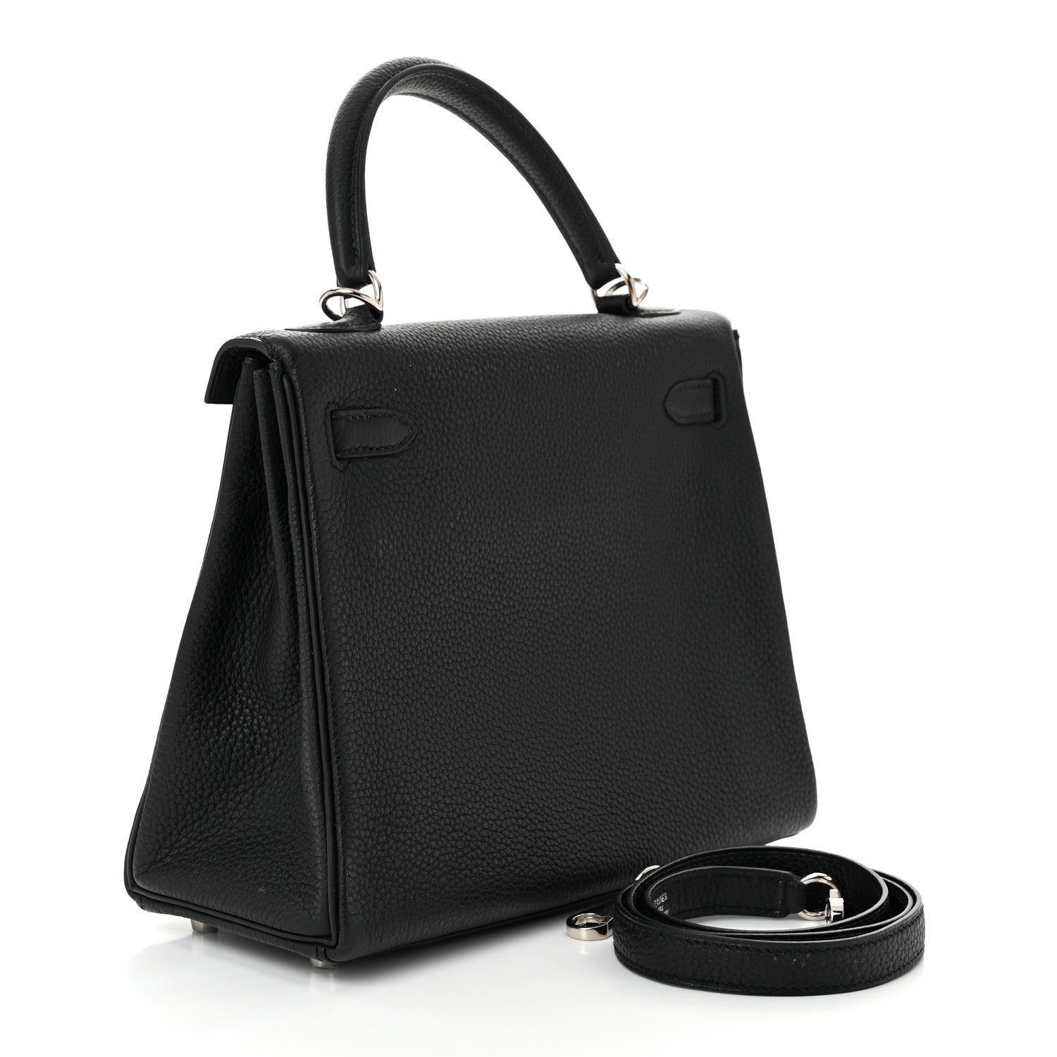 Hermes Togo Kelly Retourne 25 Black 3 of 11