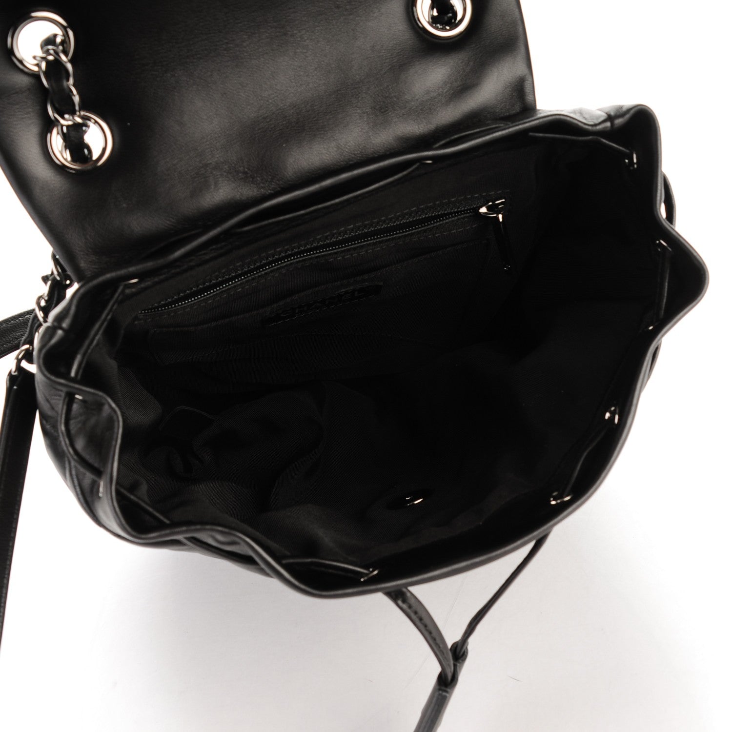 Chanel Lambskin Quilted Small Urban Spirit Backpack Black 5 of 8