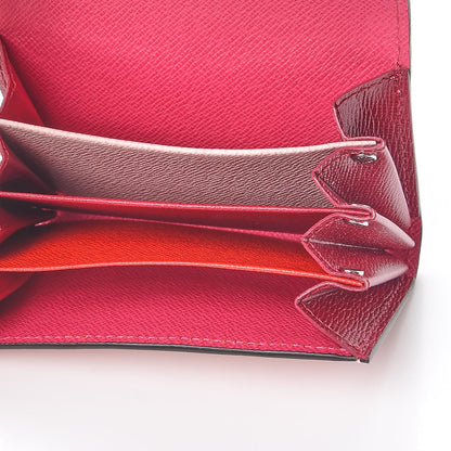 Louis Vuitton Epi Sarah Multicartes Hot Pink 5 of 8