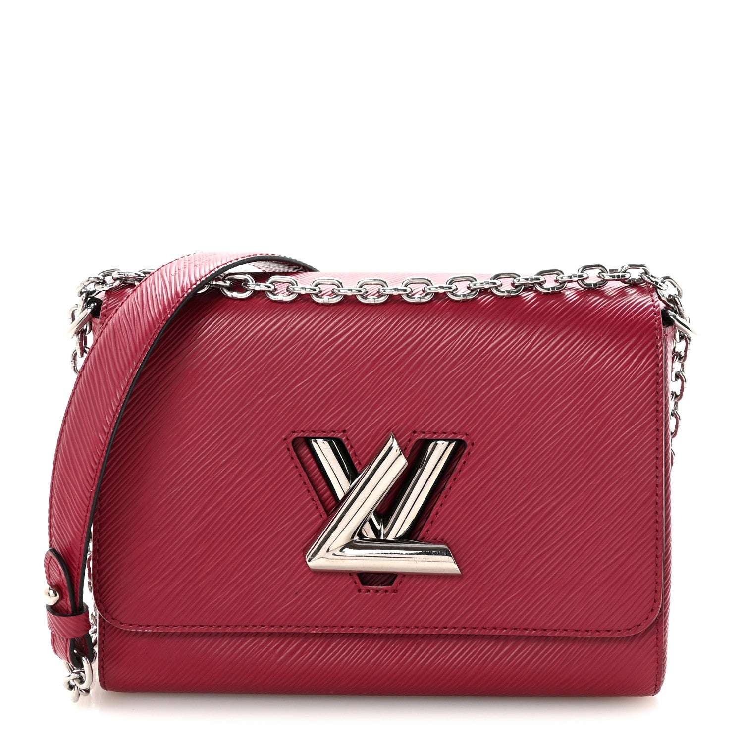 Louis Vuitton Epi Twist Shoulder Bag MM Fuchsia 1 of 9