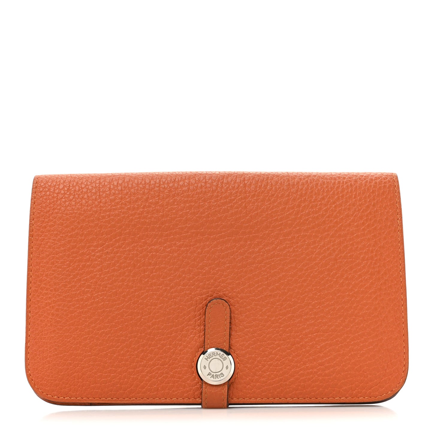 Togo Dogon Duo Wallet Orange