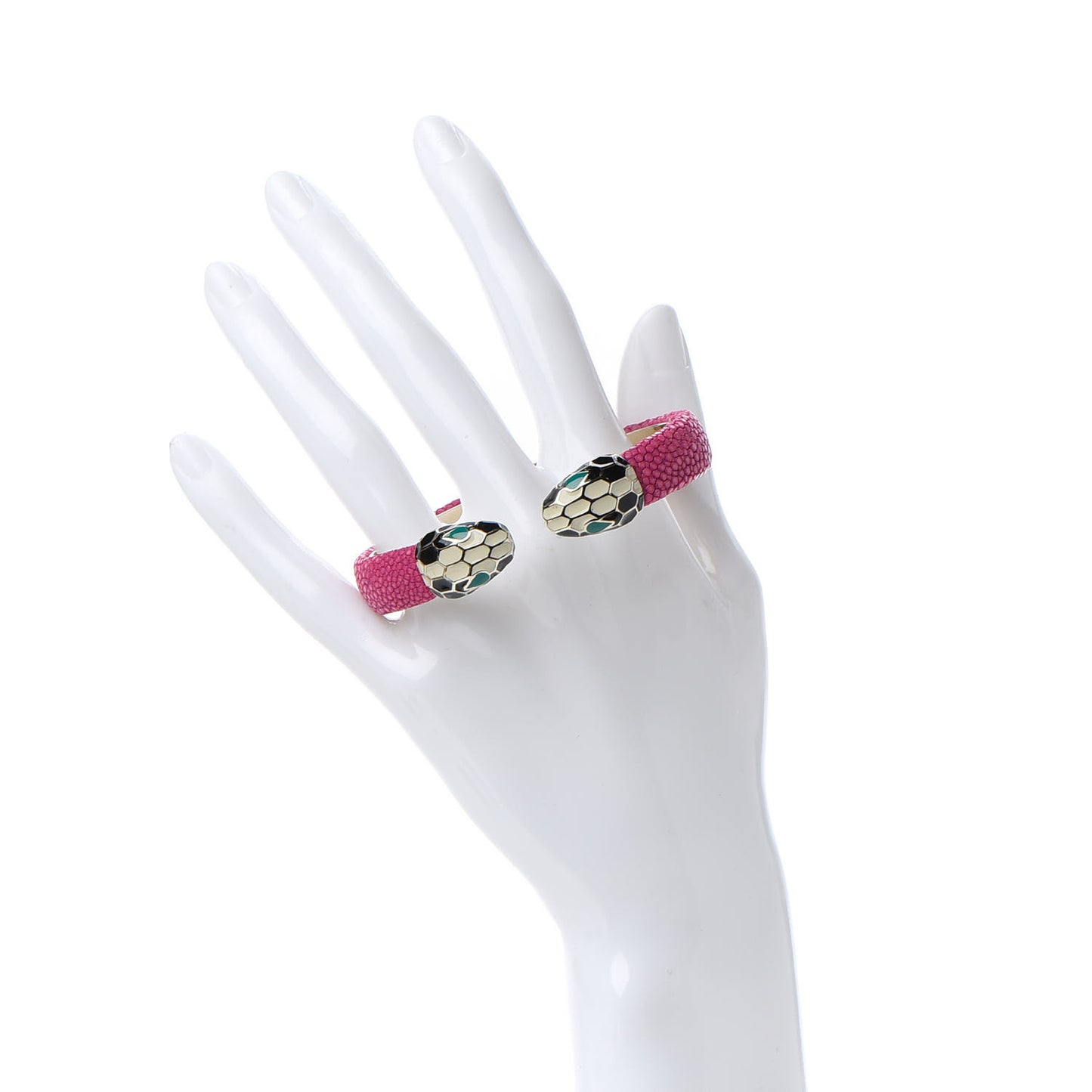 Galuchat Serpenti Forever Bracelet Pink